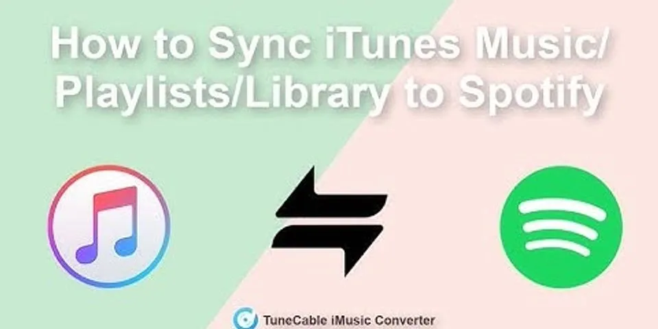 Sync playlist from Spotify to Apple Music