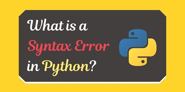syntax error là gì - Nghĩa của từ syntax error