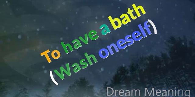 taking a bath là gì - Nghĩa của từ taking a bath