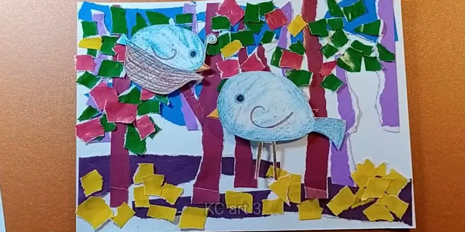 Đề bài - tạo bức tranh về chú chim trong rừng cây - trang 49 - sgk mĩ thuật 2 - chân trời sáng tạo