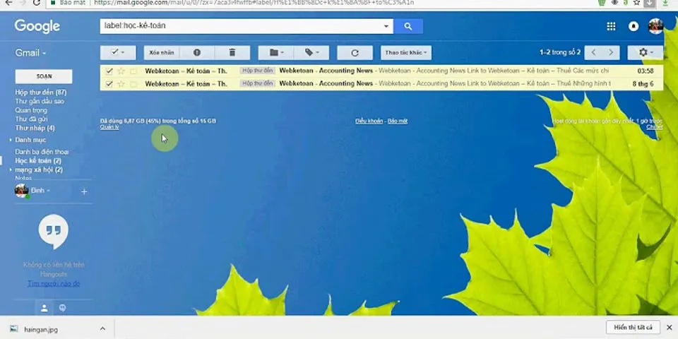 Tạo nhãn trong Gmail là gì