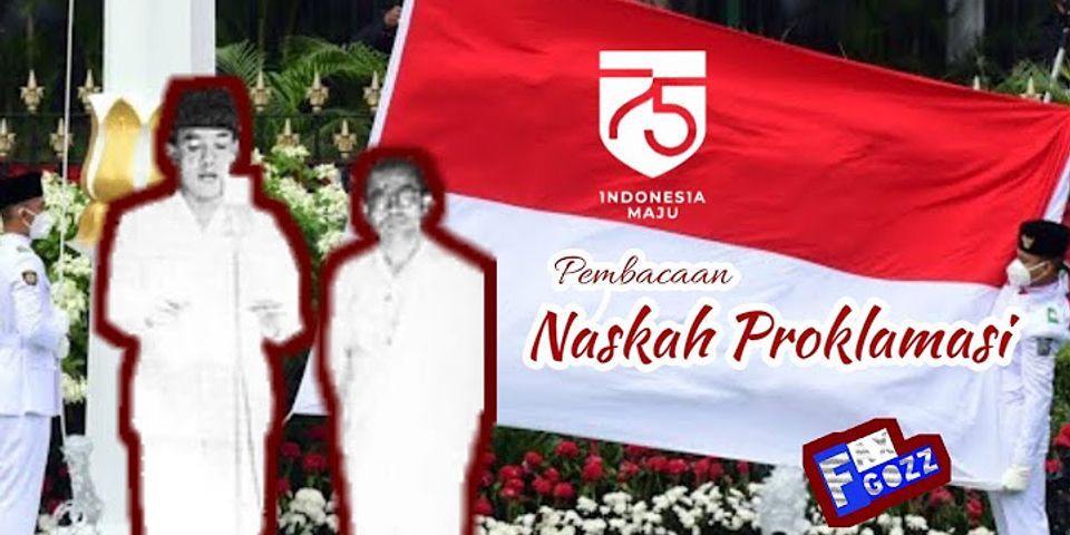 Teks proklamasi kemerdekaan Republik Indonesia dirumuskan di rumah