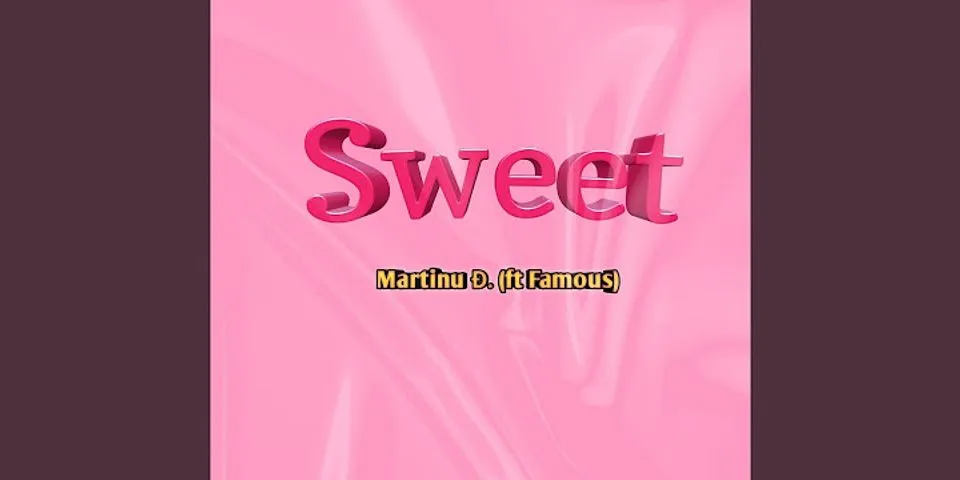 thats sweet là gì - Nghĩa của từ thats sweet