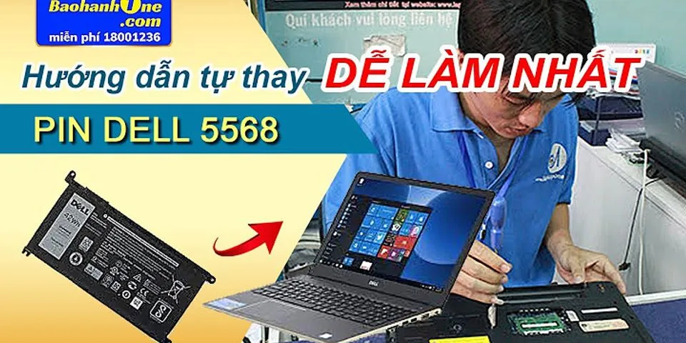 Thay pin laptop Dell Inspiron 15 5000