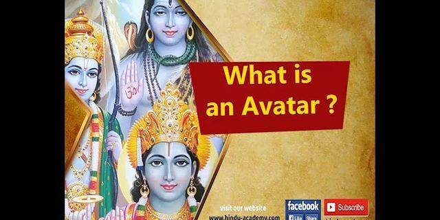 the avatar là gì - Nghĩa của từ the avatar