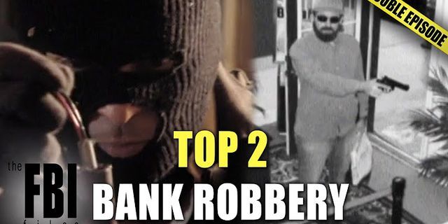 the bank robber là gì - Nghĩa của từ the bank robber