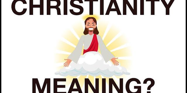 the christian là gì - Nghĩa của từ the christian