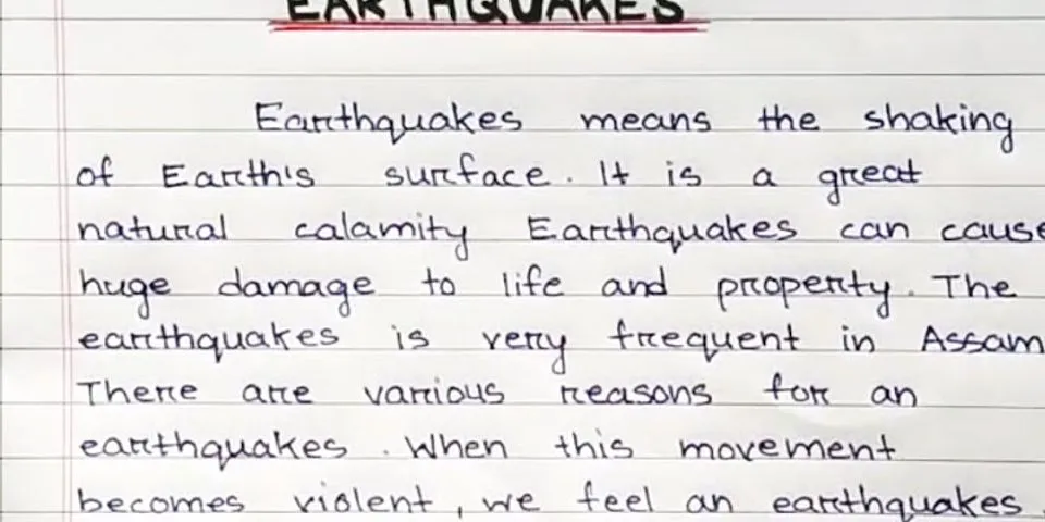 the earthquake là gì - Nghĩa của từ the earthquake