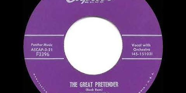 the great pretender là gì - Nghĩa của từ the great pretender