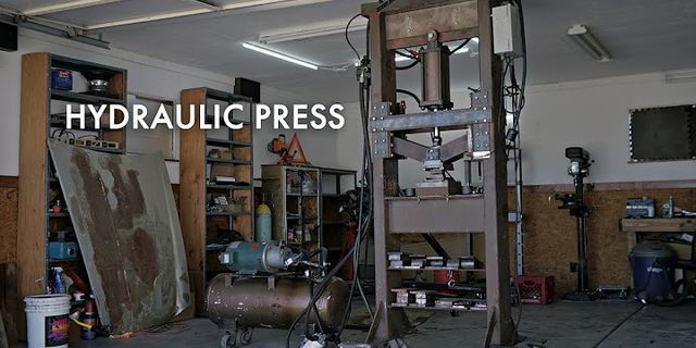 the hydraulic press là gì - Nghĩa của từ the hydraulic press