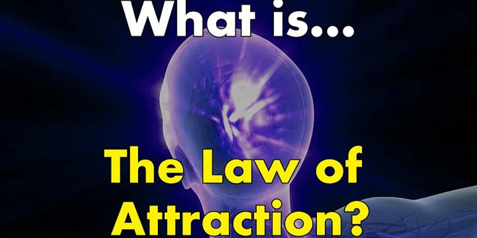 the law of attraction là gì - Nghĩa của từ the law of attraction