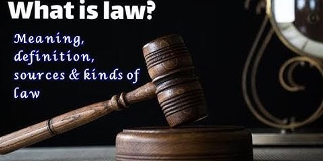 the laws là gì - Nghĩa của từ the laws