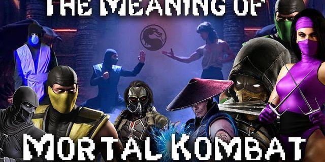 the mortal kombat là gì - Nghĩa của từ the mortal kombat