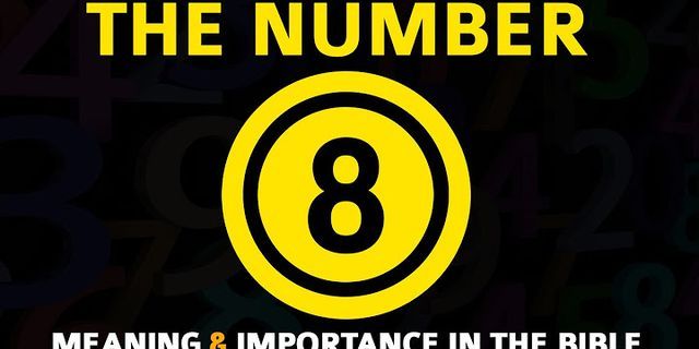 the number 8 là gì - Nghĩa của từ the number 8