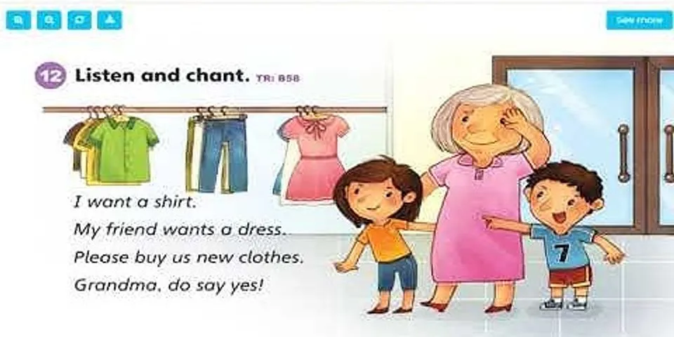 The sounds of english - unit 3. clothes - tiếng anh 2 - explore our world