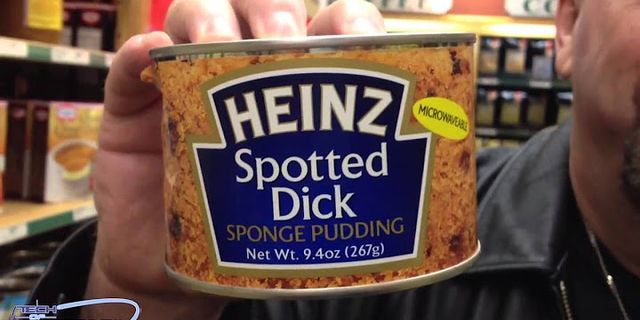 the spotted dick là gì - Nghĩa của từ the spotted dick