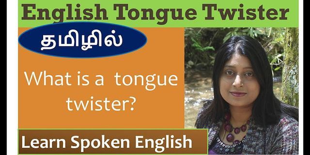 tongue-twister là gì - Nghĩa của từ tongue-twister