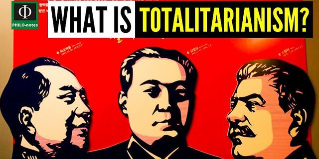 totalitarian là gì - Nghĩa của từ totalitarian