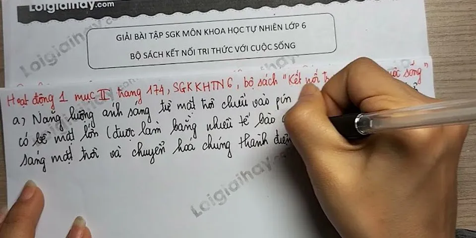 Video hướng dẫn giải - trả lời câu hỏi mục ii trang 51 sgk khtn 6 kết nối tri thức