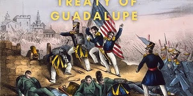 treaty of guadalupe hidalgo là gì - Nghĩa của từ treaty of guadalupe hidalgo