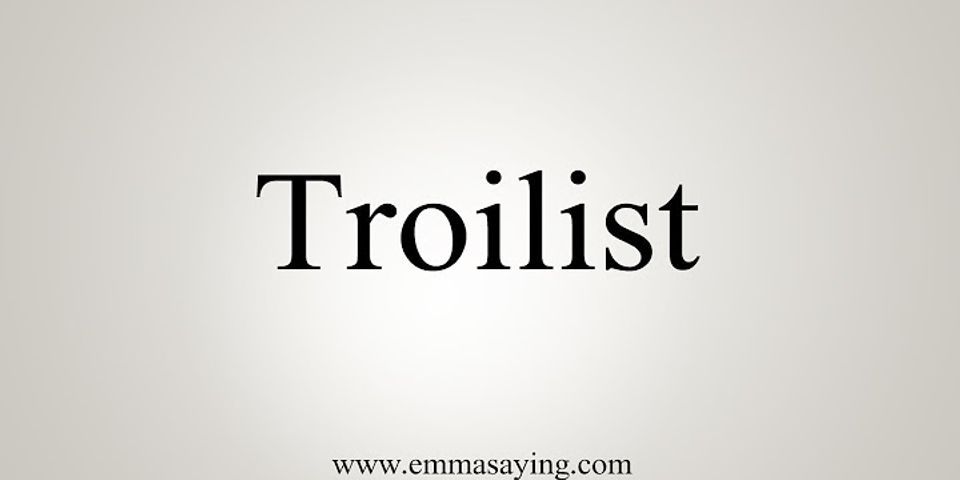 troilism là gì - Nghĩa của từ troilism