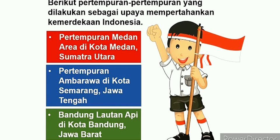Tuliskan 3 contoh upaya dalam mempertahankan kemerdekaan negara republik Indonesia