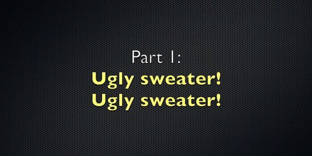 ugly sweater là gì - Nghĩa của từ ugly sweater