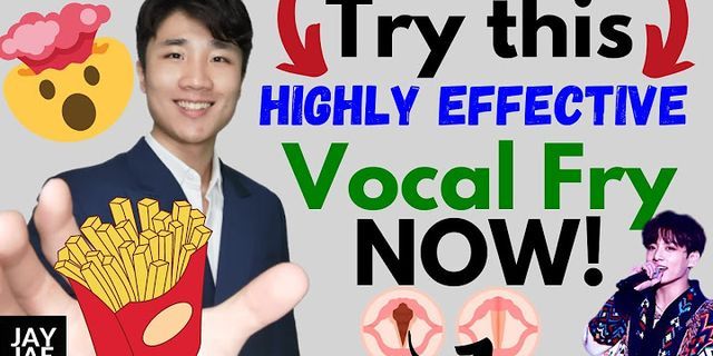 vocal fry là gì - Nghĩa của từ vocal fry