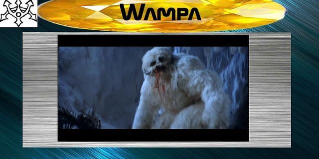 wampa ice creature là gì - Nghĩa của từ wampa ice creature