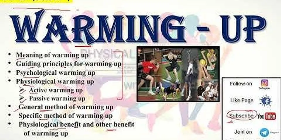 warming up là gì - Nghĩa của từ warming up