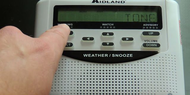 weather radio là gì - Nghĩa của từ weather radio