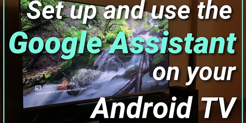 What can Google Assistant do on Android TV?