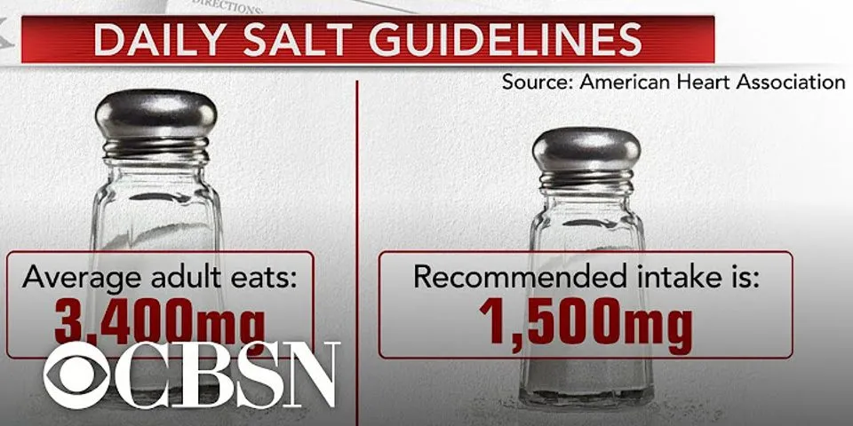 What happens if you eat too much sodium