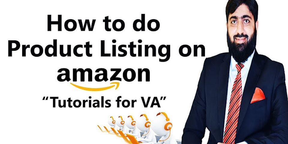 What is a product listing