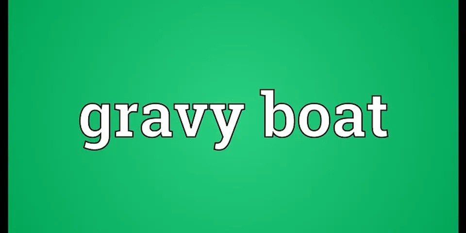 what is gravy là gì - Nghĩa của từ what is gravy