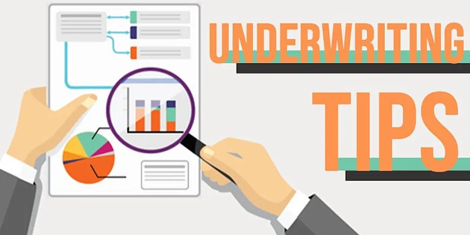 What is insurance underwriting decision?