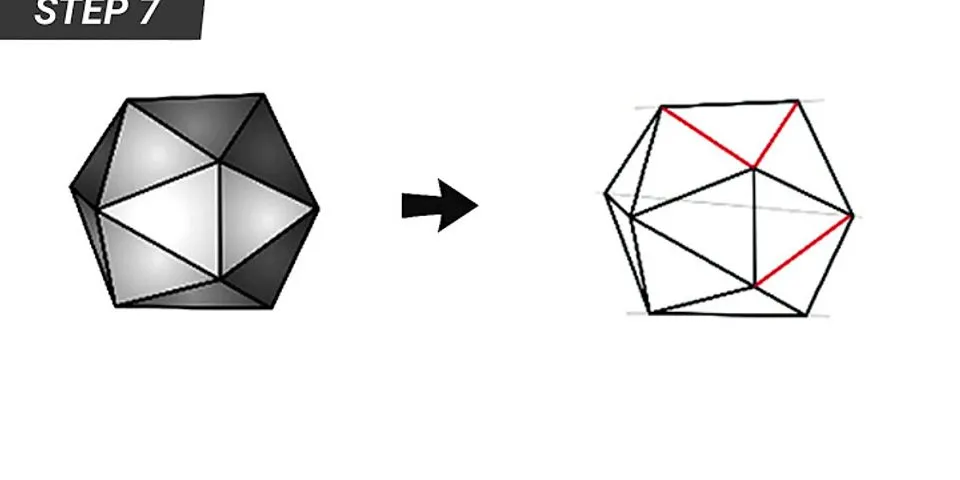 What is the first step in sketching a hexagon?