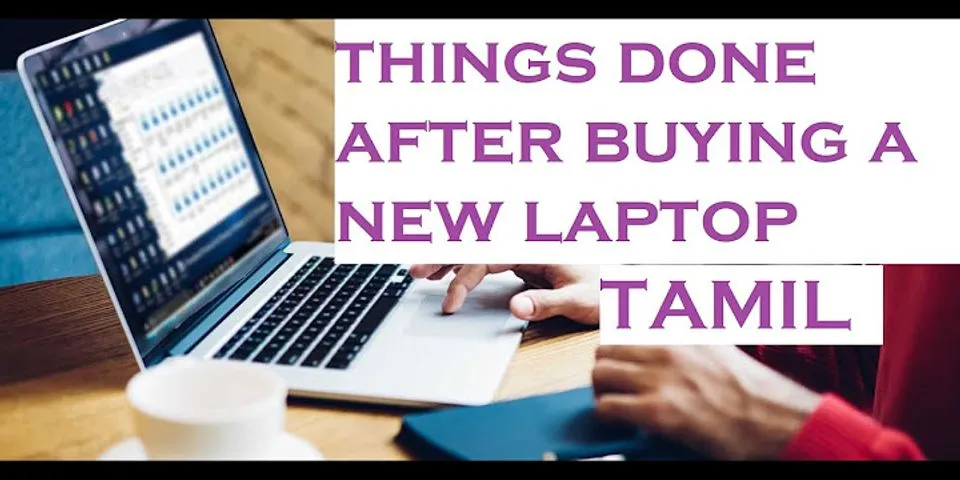 What to check when buying a new laptop