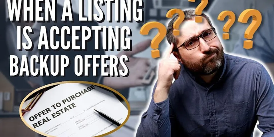 What to consider when accepting an offer on a house