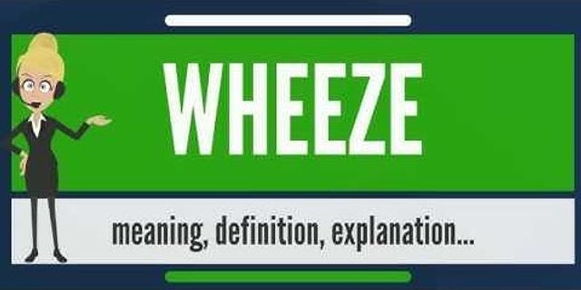 wheezing là gì - Nghĩa của từ wheezing