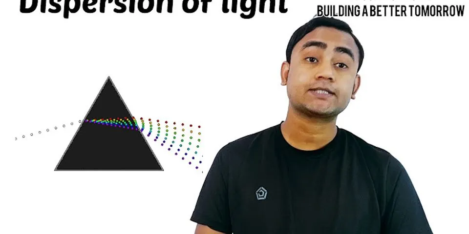 When a white light is passed through a prism it scatters into seven different colors which characteristic determines the seven colors?