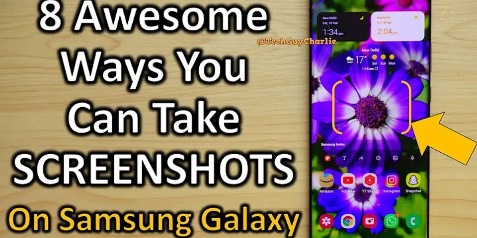 Where does screenshot save on Samsung?