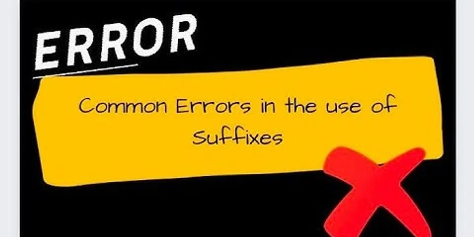 Which of the following explains a method to correct errors in decision-making?