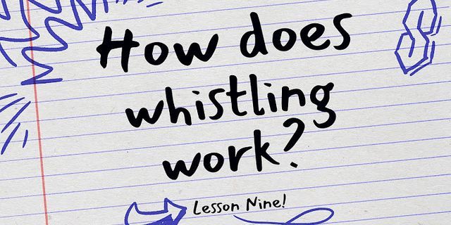 whistling là gì - Nghĩa của từ whistling