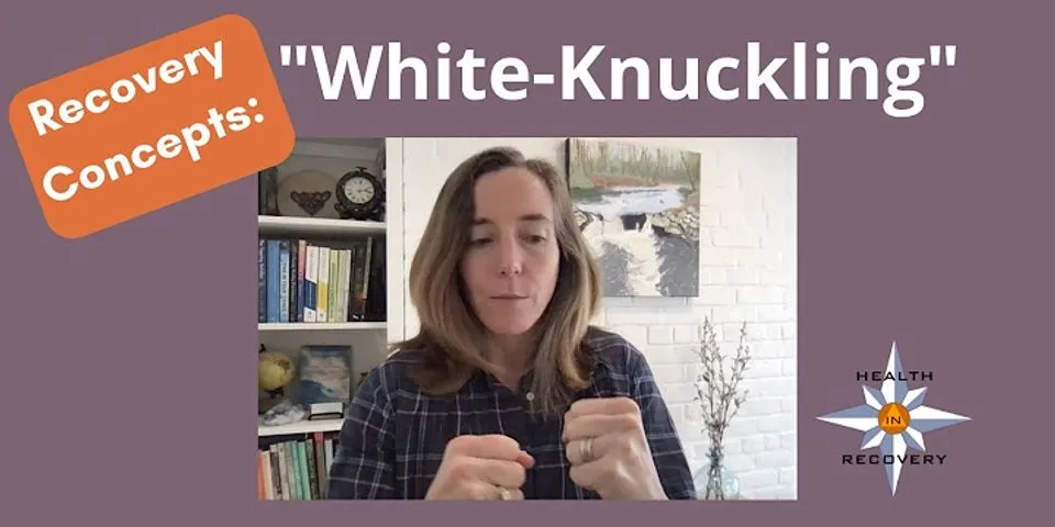 white knuckling là gì - Nghĩa của từ white knuckling