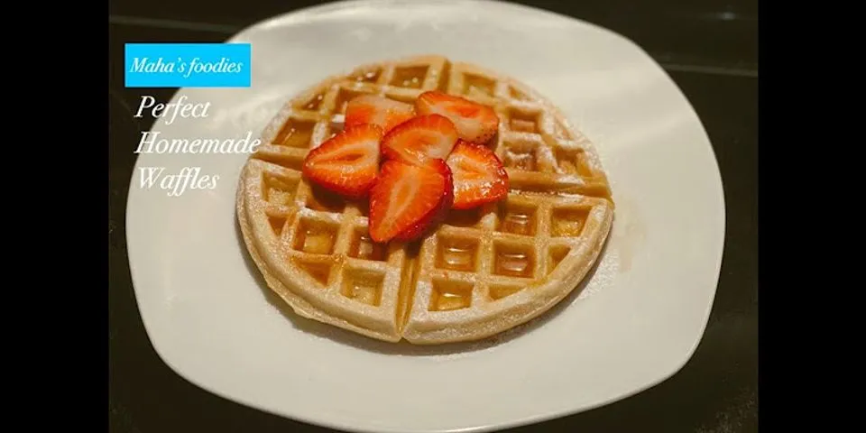 Why are waffles the best breakfast?