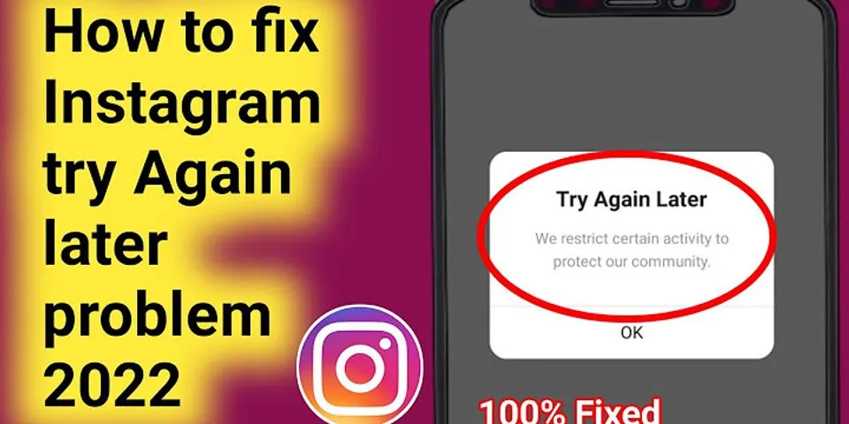 Why does Instagram say we restrict certain activity to protect our community