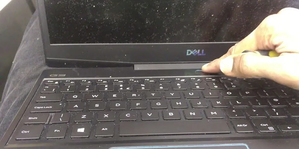 Why is my Dell laptop screen not turning on?