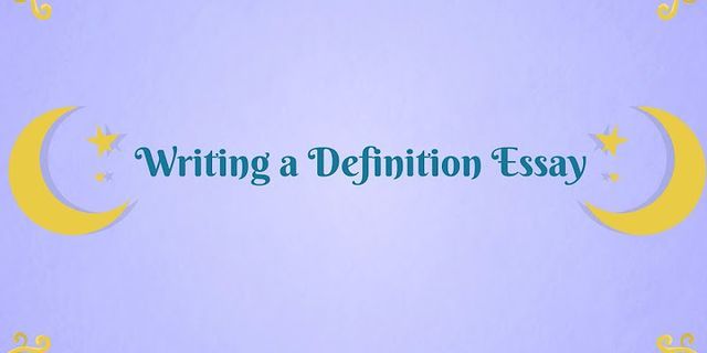 writing a definition là gì - Nghĩa của từ writing a definition