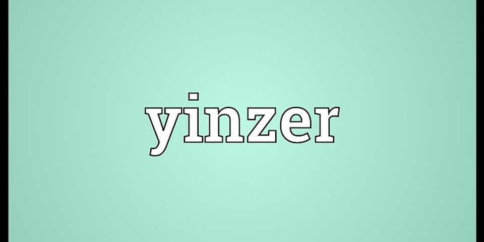 yinzer là gì - Nghĩa của từ yinzer